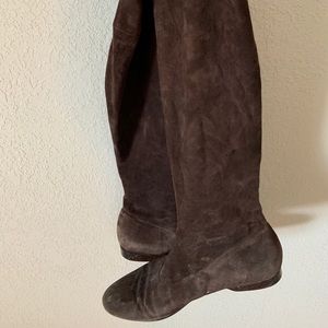 Robert Clergerie Shoes - Over the knee brown suede boots Robert Clergerie Shoes - Over the knee brown suede boots